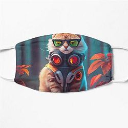 The Terminator Cat Flat Mask