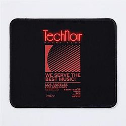 80s Technoir Nightclub  from the Terminator Movie   	 Mouse Pad