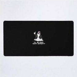Frosty the Terminator Desk Mat