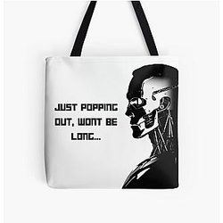 The Terminator Tagline All Over Print Tote Bag