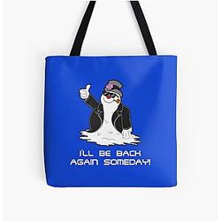 Frosty the Terminator  All Over Print Tote Bag