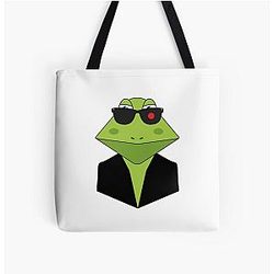 Mr Fritzzz as The Terminator All Over Print Tote Bag