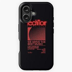 80s Technoir Nightclub  from the Terminator Movie   	 iPhone Tough Case