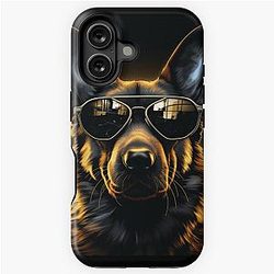 Cyber Shepherd: The Terminator Dog iPhone Tough Case