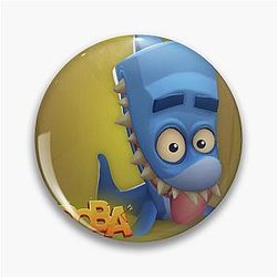 Finn the Terminator: The ZOOBA character Pin