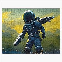 The Terminator in the sunflower field - II Jigsaw Puzzle