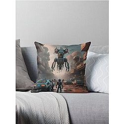 The Terminator Throw Pillow