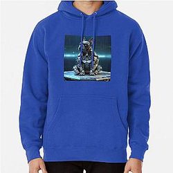 French Bulldog inspired by The Terminator Pullover Hoodie