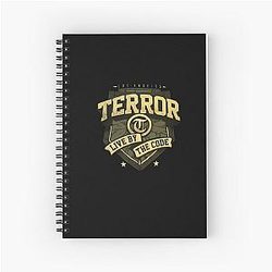 Best Logo Terror Band Spiral Notebook