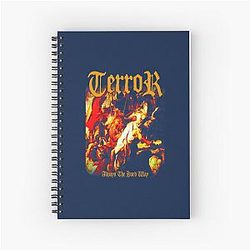 Terror Band   Spiral Notebook
