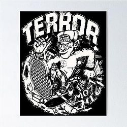 Vintage Terror band Poster Poster