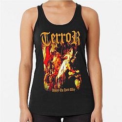 Terror Band   Racerback Tank Top