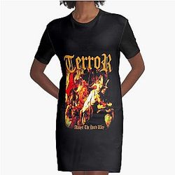 Terror Band   Graphic T-Shirt Dress