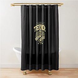 Best Logo Terror Band Shower Curtain