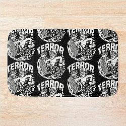 Vintage Terror band Poster Bath Mat