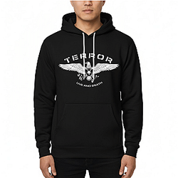 Vintage Band Name Graphic NTAN0801 Terror Band Hoodies