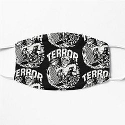Vintage Terror band Poster Flat Mask