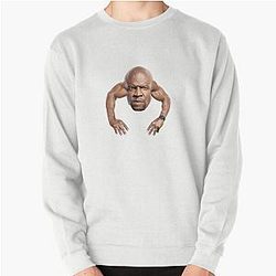 Terry Crews 筋肉プルオーバースウェットシャツ