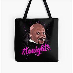 ラトル Terry Crews 徹夜 すべてのプリントトートバッグ