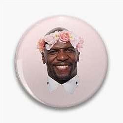 Terry Crews フラワークラウンピン