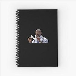 Terry Crews ペーパー ドーブの螺線形ノートブック