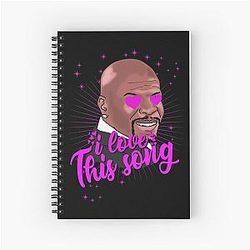 ラトル Terry Crews I love この 歌 スパイラル ノートブック