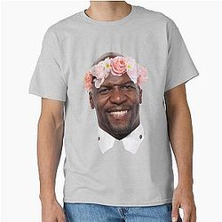 Terry Crews フラワークラシックTシャツ