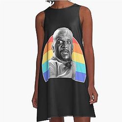 Terry Crews Aラインドレス