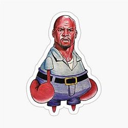 Terry Crews カニのスケッチ ミームステッカー
