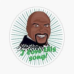 ラトル Terry Crews このソングステッカー