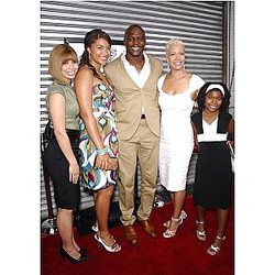Terry Crews Family at Arrivals for Balls of Fury Premiere Egyptian Theatre Los Angeles CA August 25 2007 Michael Everett Collection Celebrity 8 x 10
