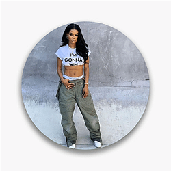 Teyana Taylor was in Kanye West's Fade music video Teyana Taylor Pins