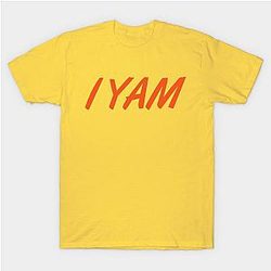 I Yam Thanksgiving Costume Funny T-Shirt TP1201