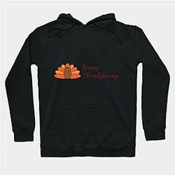 Happy Thanksgiving Turkey Hoodie TP1701