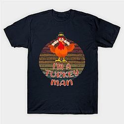 I am a turkey man T-Shirt TP1201