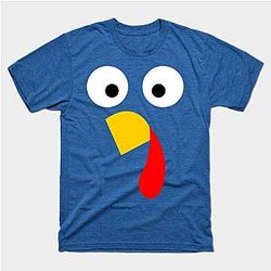 Cute Turkey Thanksgiving Funny Gift Costume T-Shirt TP1201