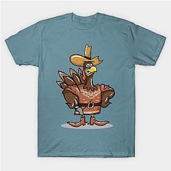 Cowboy Turkey T-Shirt TP1201