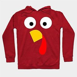 Cute Turkey Thanksgiving Funny Gift Costume Hoodie TP1701