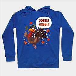 Thanksgiving Turkey Gobble Gobble Hoodie TP1701