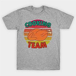 Thanksgiving - Cooking team T-Shirt TP1201