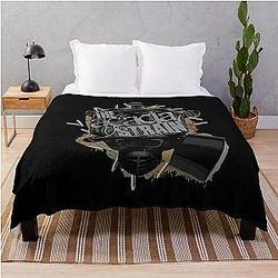 The Acacia Strain Face Mask Throw Blanket