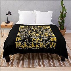 Skull The Acacia Strain Throw Blanket