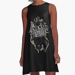 The Acacia Strain Face Mask A-Line Dress