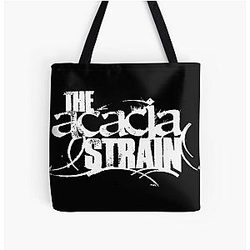 The Acacia Strain Logo All Over Print Tote Bag