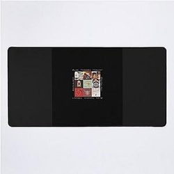 Best of the alan band logo graphic t shirt Desk Mat
