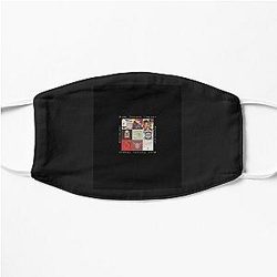Best of the alan band logo graphic t shirt Flat Mask