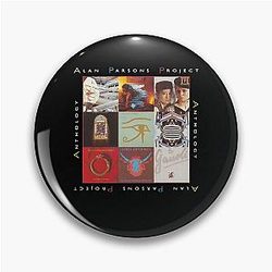 Best of The Alan Band Logo Graphic Pin
