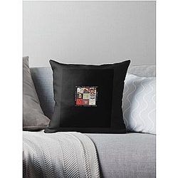 Best of the alan band logo graphic t shirt Throw Pillow