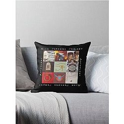 The Alan Band Logo Throw Pillow