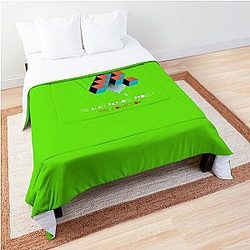 Best of The Alan Band Logo Classic T-Shirt Comforter